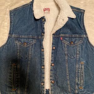 Levi’s Sherpa/Vest Made in USA